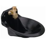 Bebedero para borrego de concha