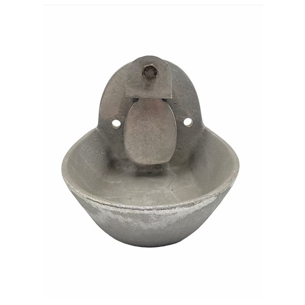 Bebedero para cerdo de concha