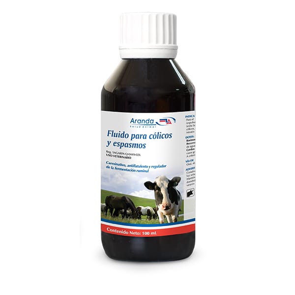 Fluido para cólicos y espasmos