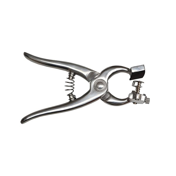 Pinza tatuadora manual con tinta y numeros