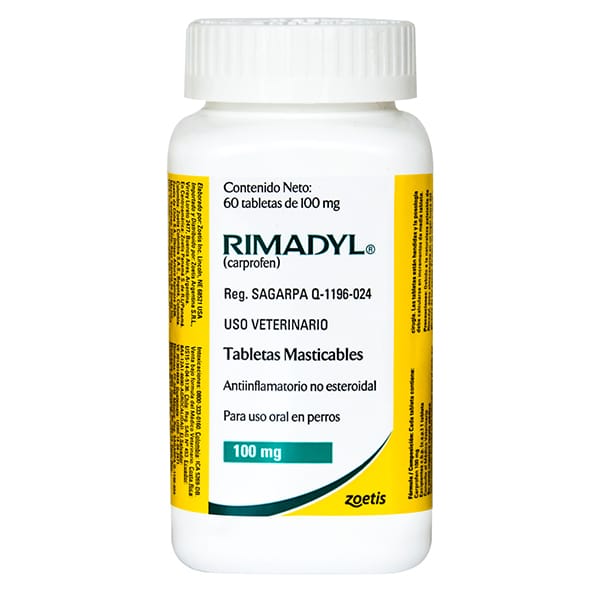 Rimadyl Tabletas Masticables: Carprofeno